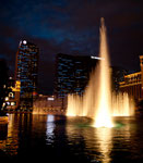 Wasserspiele vor dem "Bellagio"