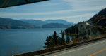 Along the beautiful Lake Okanagan