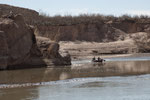Kanuten auf dem Rio Grande