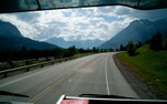 Strecke Calgary nach Banff