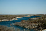einer von vielen Seitenarmen des "Amistad Lakes"