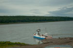Überfahrt über den Liard River