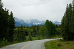 Strecke Calgary nach Banff