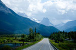 Strecke Calgary nach Banff