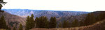 Panoramic view of the Hells Canyon