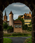 ....the 1.000 year old castle Löwenstein....