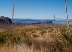Ganz im Hintergrund der "Santa Elena Canyon" Durchbruch