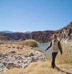 ...Staudämme und Bewässerung haben ihn fast ausgetrocknet