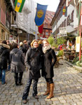 Jeanette and Angelika enjoyed the visit to Esslingen