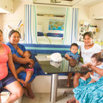 ....Damenbesuch bei Rita im Mobil - alle waren ja sooo neugierig.....