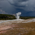 "Old Faithful" im Ruhezustand....