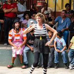 ....hier die beiden (Pablo + Stefani) bei der Aufführung....