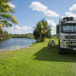 ....und neben uns der große "New River"