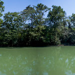 ....Blick von unserem Fenster auf den großen Fluss