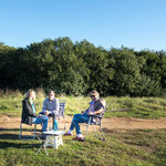 Und am 26. Dezember ein Plätzchen im Freien zum Kaffee trinken
