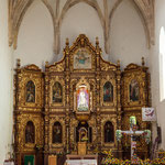 ....der vergoldete Altar....