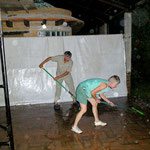 Und dann kam der große Regen.