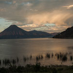 Als wir starteten ging gerade die Sonne auf....