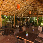 ....und die Palapa mit der Bar.