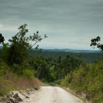 Auch diese Fahrstrecke war ungeteert aber sehr interessant.....