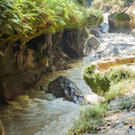 ...und der große Rion Cahabón" fließt unter den Badseen durch