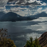 ....der "Lago de Atitlan" - einer der schönsten Seen der Welt