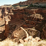 diesen Passweg gilt es zu erklimmen - aber unser "Baby" ließ uns nicht im Stich.