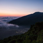 Abendstimmung am Vukan Santa Ana....