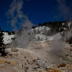 heiße Dämpfe bis zu 160°C beim Austritt