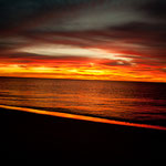 Durch den bewölkten Himmel gab es unglaubliche Farben.....