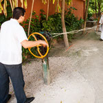 ....die alte Methode Seile herzustellen....