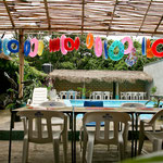 Das Lokal unseres freundlichen Parkplatzbesitzers