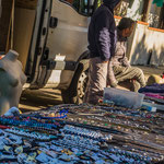 Wir wurden nicht schlau warum auf diesem Stand die Büste stand