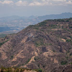 .....die Bergkette Richtung Honduras.....