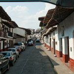 Hier mussten wir durch - bis die Polizei uns stoppte