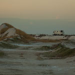 ...unser toller Stellplatz auf einem Deich....