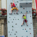 Die Kleinen möchten lieber ganz hoch hinaus.....