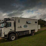 Unser Stellplatz direkt beim Anwesen von Eladio Pop