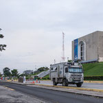 ....unser Stellplatz von dem wir vertrieben wurden - Saubande.....