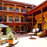 Innenhof des Hotels "La Parroquia"