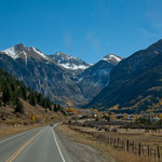 ....nicht umsonst nennt sich dies hier "die Schweiz der USA"  - im Hintergrund Telluride