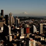 Seattle offeriert eine tolle Kulisse - von der "Space Needle"