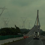 Futuristische Brücke über den "Rio Mezcalapa"....