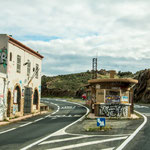 Hier die ehemalige Grenzstation zu Spanien.