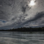 Dramatisch fing die Fahrt am frühen Morgen an.....