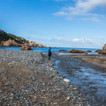 War zu tief und zu reißend um durch zu waten - geht nur im Sommer