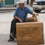 ....die imposanten Mennoniten sind schon von weitem erkennbar....