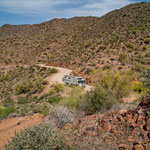 "Apache Trail" eine der schönsten "Dreckstrassen" der USA