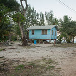 ....alle Häuser auf Stelzen....