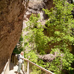 Der Catwalk ist exzellent ausgebaut...